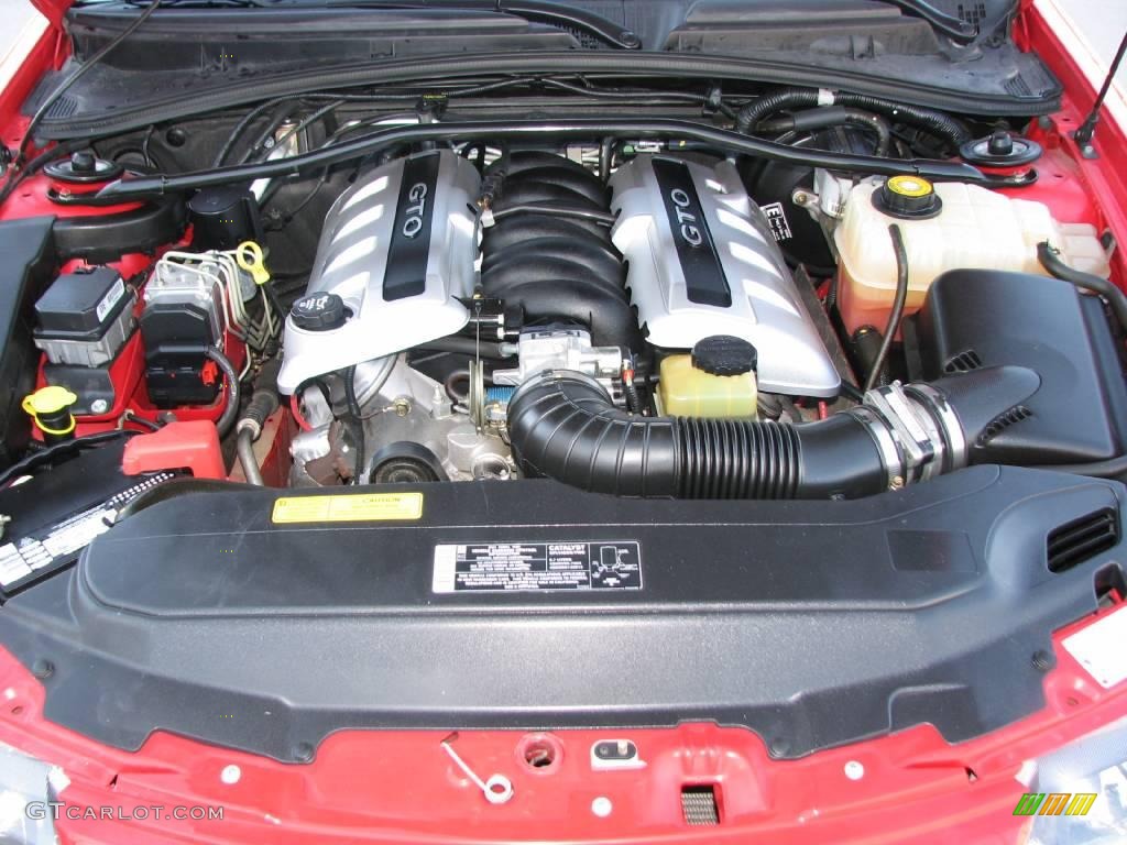 2004 GTO Coupe - Torrid Red / Black photo #20