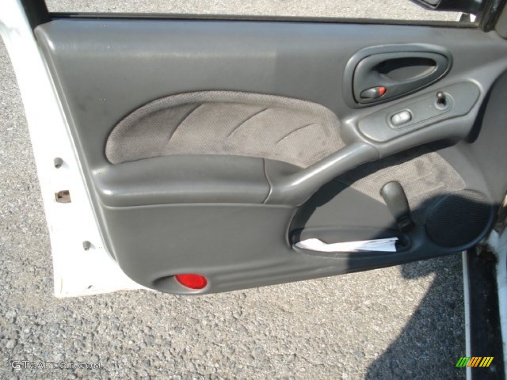 1999 Grand Am SE Sedan - Arctic White / Dark Pewter photo #10