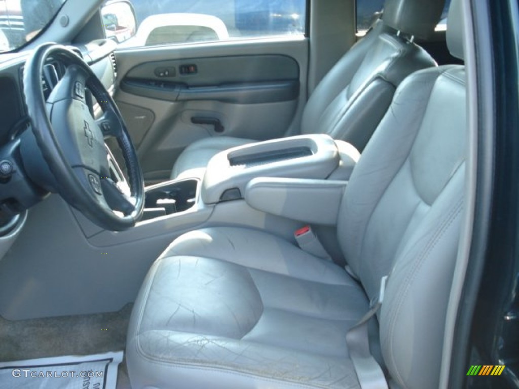 2003 Suburban 1500 Z71 4x4 - Dark Green Metallic / Gray/Dark Charcoal photo #9