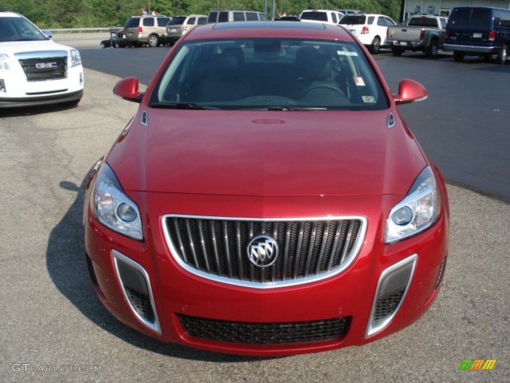 Crystal Red Tintcoat 2012 Buick Regal GS Exterior Photo #68136008