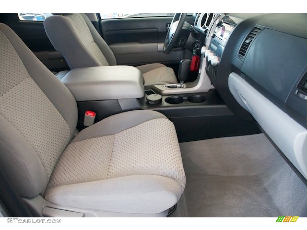 2010 Tundra Double Cab - Silver Sky Metallic / Graphite Gray photo #17