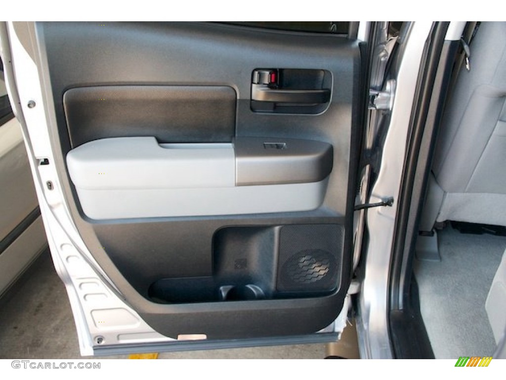2010 Tundra Double Cab - Silver Sky Metallic / Graphite Gray photo #26
