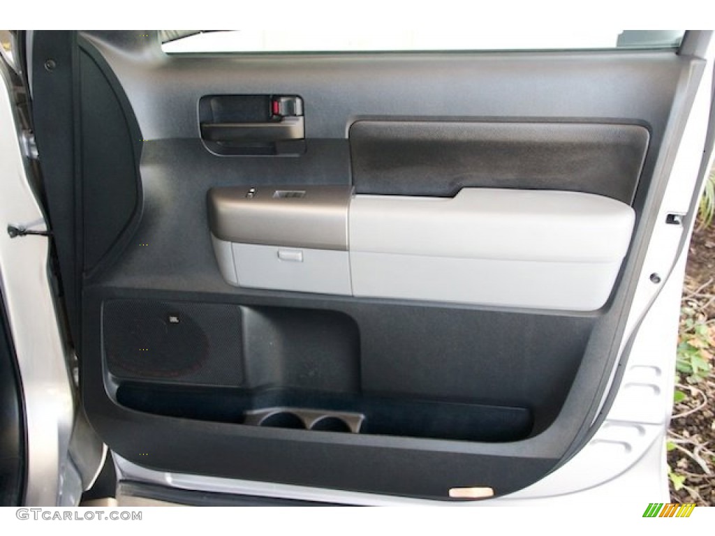 2010 Tundra Double Cab - Silver Sky Metallic / Graphite Gray photo #28