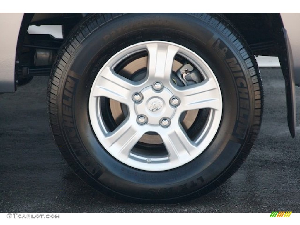 2010 Tundra Double Cab - Silver Sky Metallic / Graphite Gray photo #31