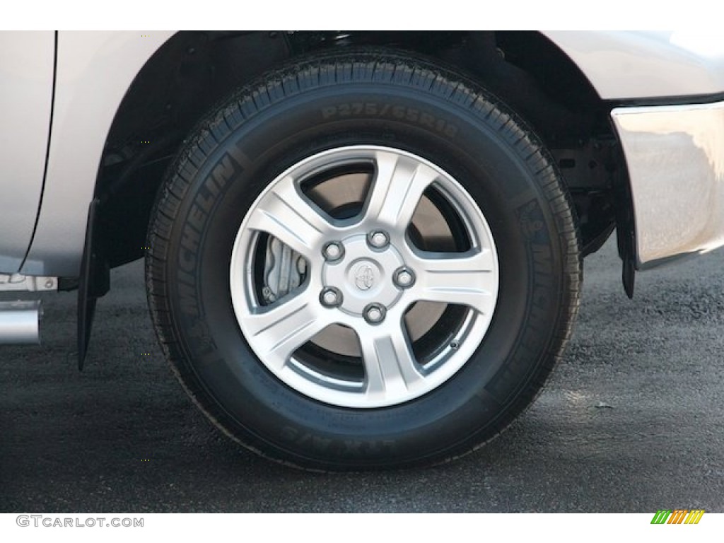 2010 Tundra Double Cab - Silver Sky Metallic / Graphite Gray photo #33