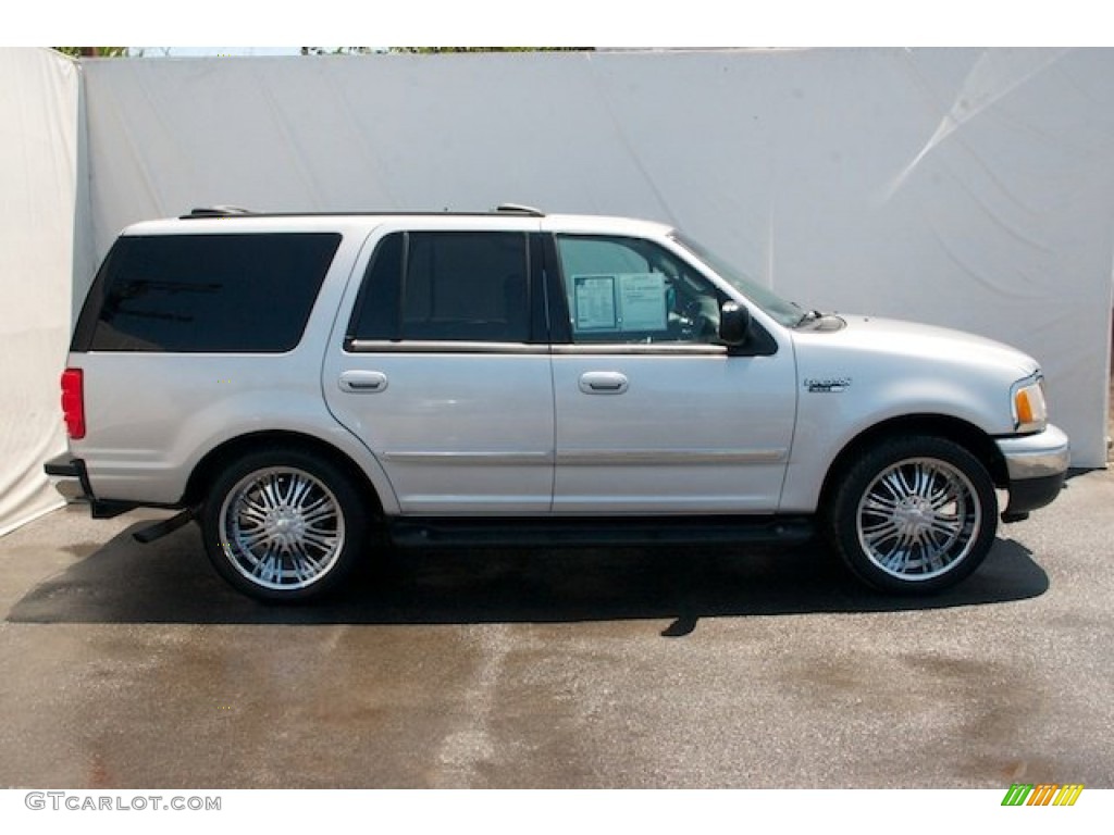 2001 Expedition XLT - Silver Metallic / Medium Graphite photo #10