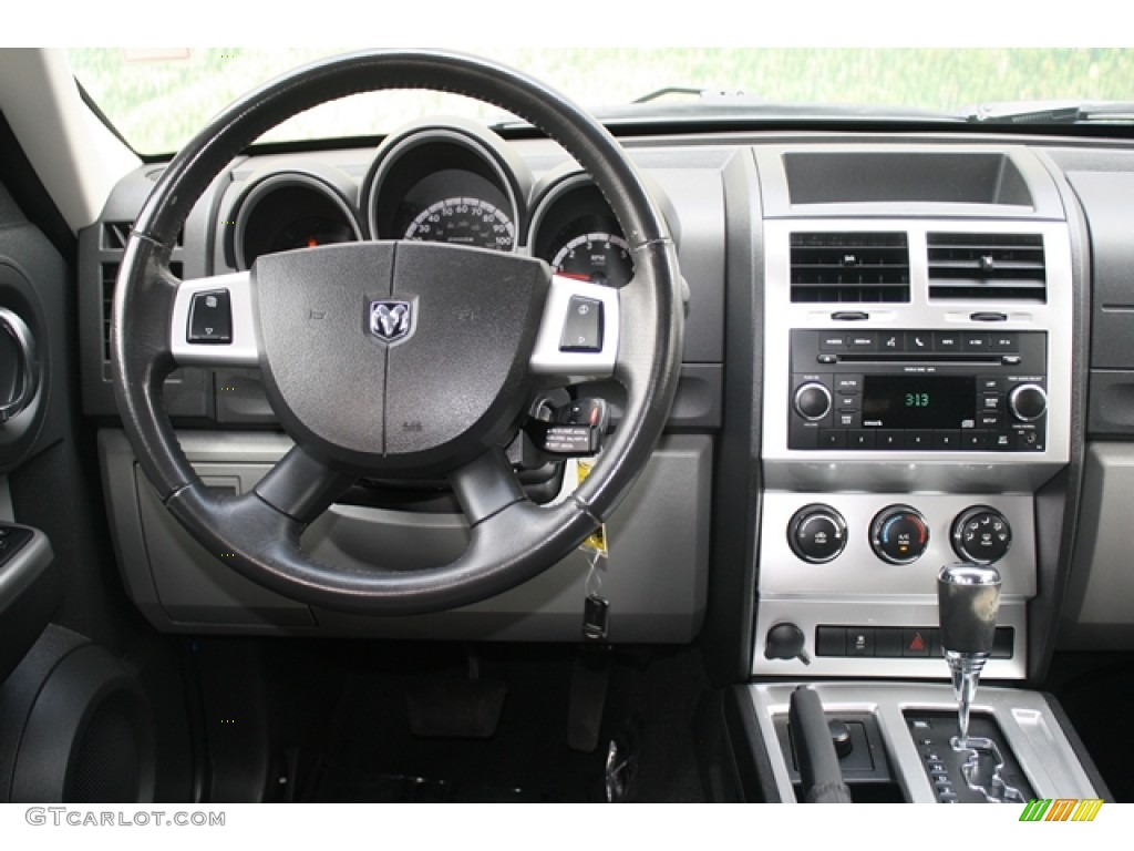 2010 Nitro SXT 4x4 - Deep Water Blue Pearl / Dark Slate Gray/Light Slate Gray photo #10