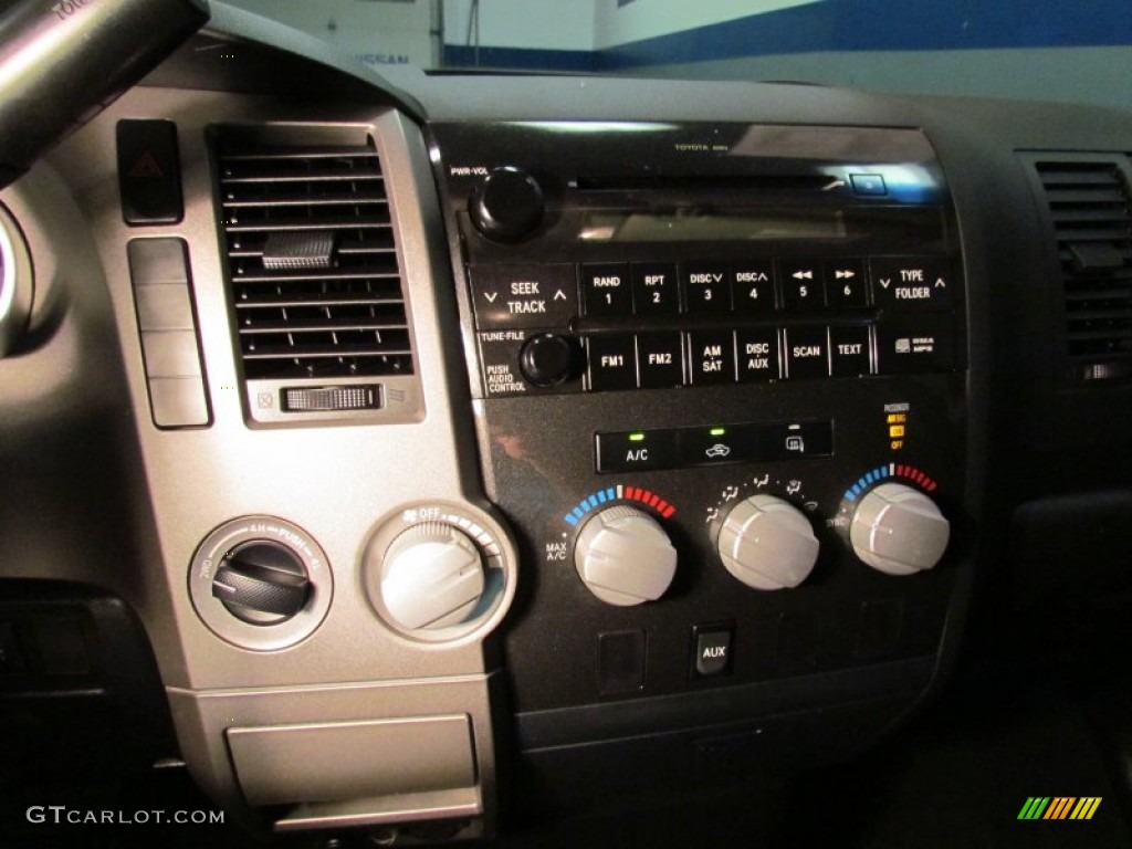 2010 Tundra Double Cab 4x4 - Slate Gray Metallic / Black photo #18