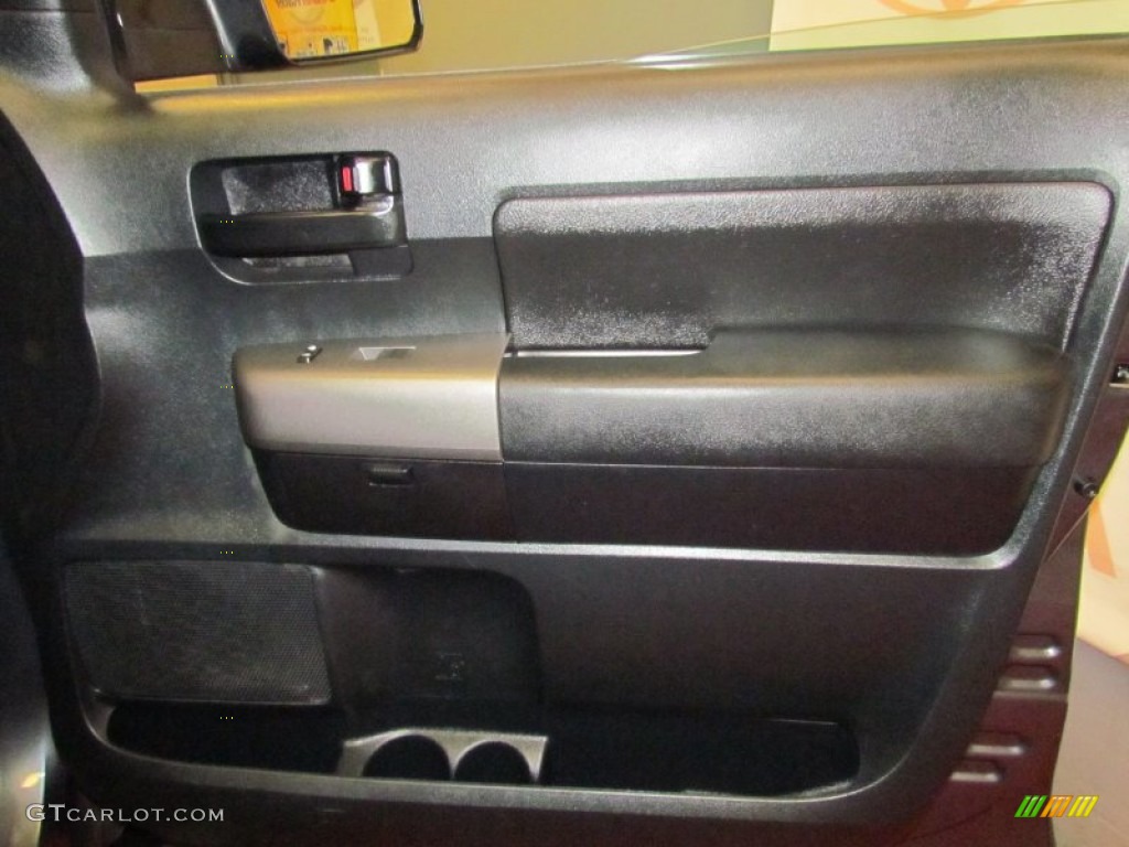 2010 Tundra Double Cab 4x4 - Slate Gray Metallic / Black photo #23
