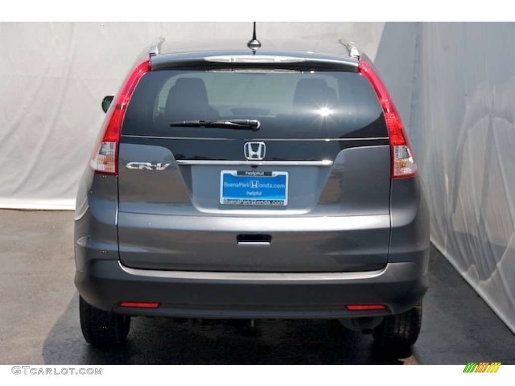 2012 CR-V EX - Polished Metal Metallic / Gray photo #6
