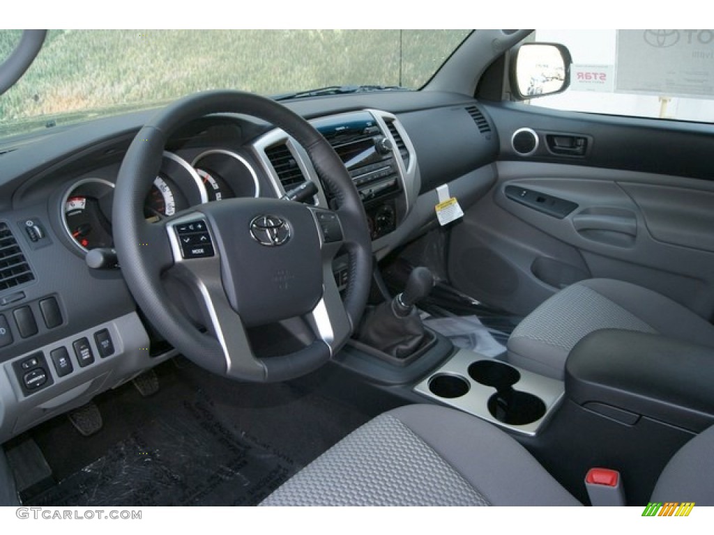 2012 Tacoma V6 SR5 Double Cab 4x4 - Magnetic Gray Mica / Graphite photo #6