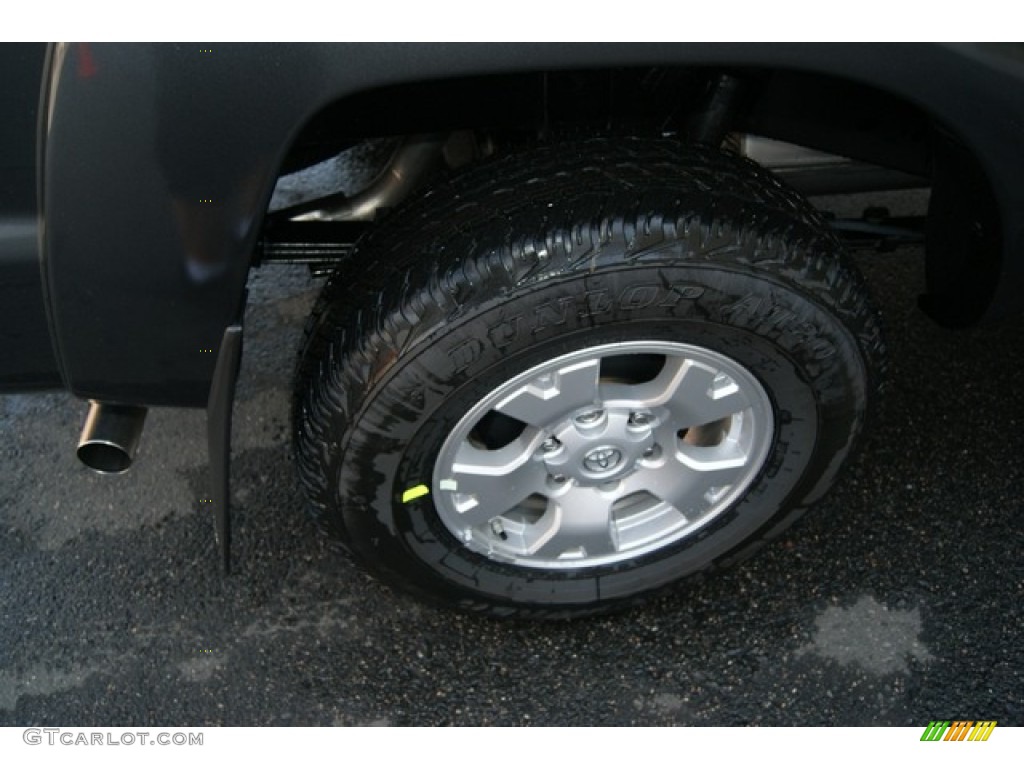 2012 Tacoma V6 SR5 Double Cab 4x4 - Magnetic Gray Mica / Graphite photo #10