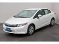 Taffeta White - Civic LX Sedan Photo No. 3