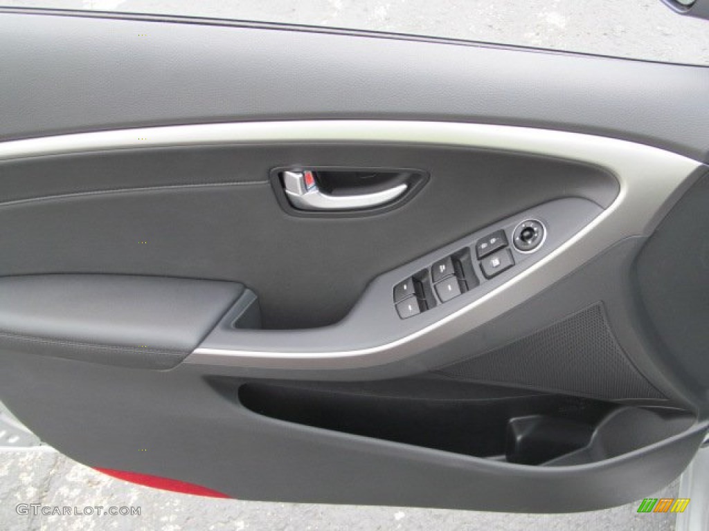 2013 Hyundai Elantra GT Black Door Panel Photo #68142818