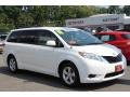 2011 Super White Toyota Sienna LE  photo #1