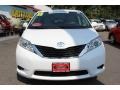 2011 Super White Toyota Sienna LE  photo #2