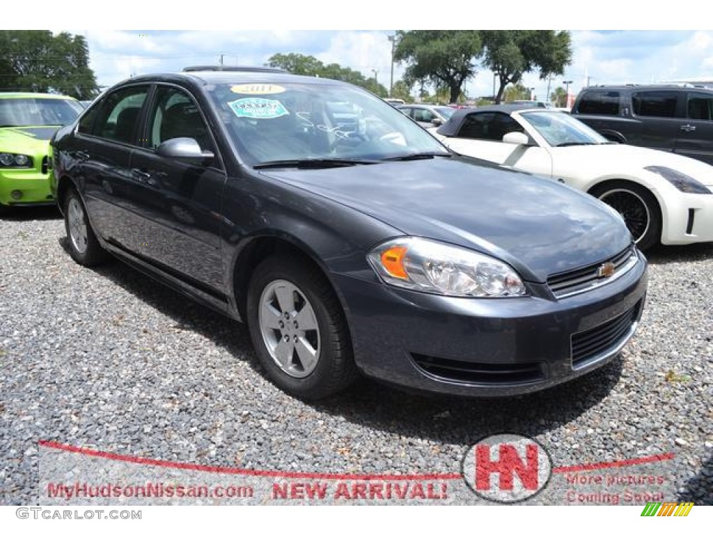 2011 Impala LS - Cyber Gray Metallic / Gray photo #1