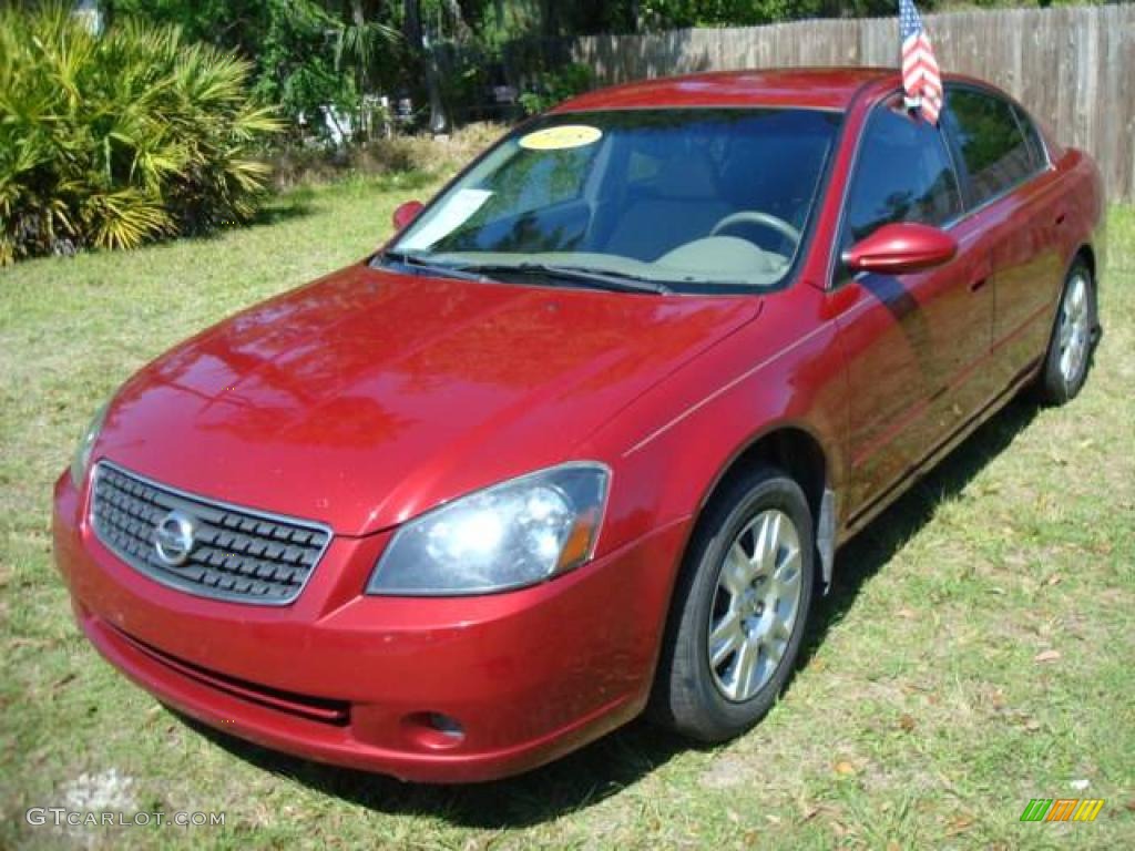 2005 Altima 2.5 S - Sonoma Sunset Metallic / Frost Gray photo #1