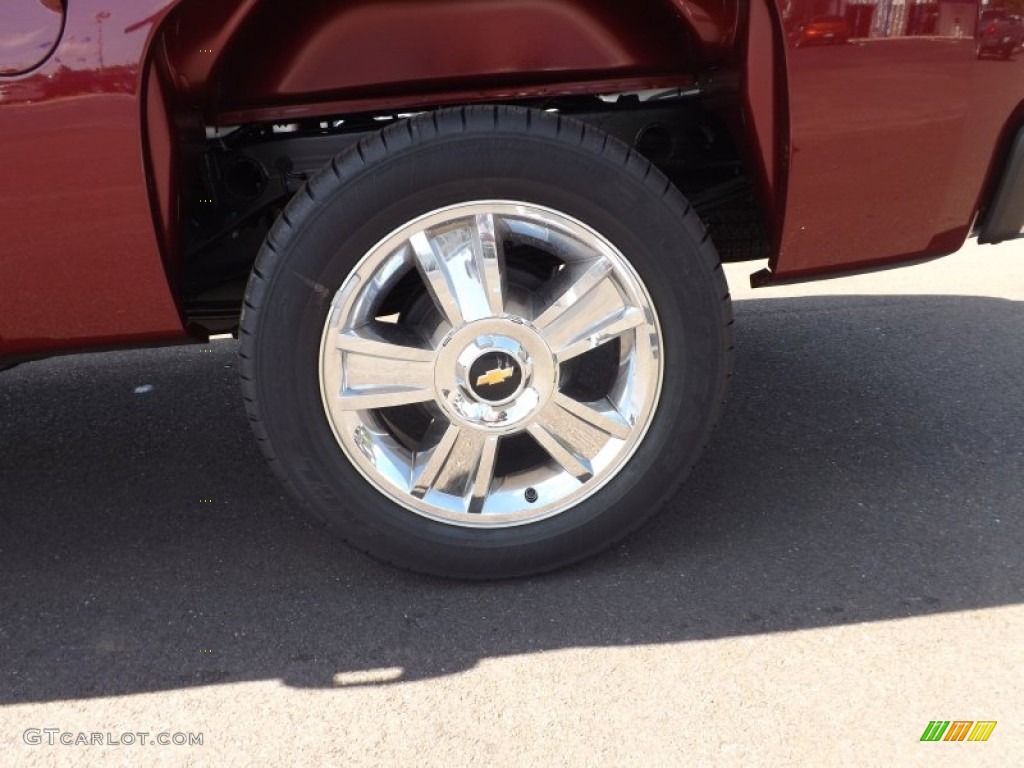 2013 Silverado 1500 LT Crew Cab - Deep Ruby Metallic / Ebony photo #19