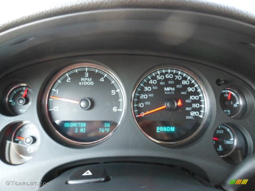 2013 GMC Yukon Denali AWD Gauges Photo #68146205