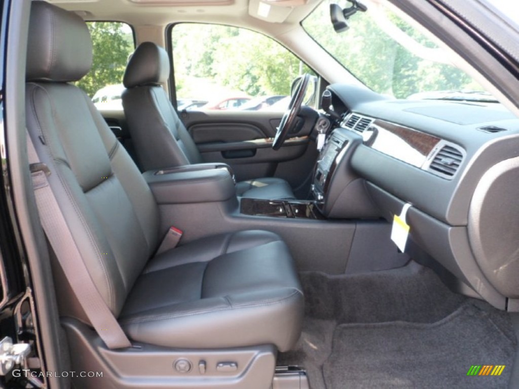 Ebony Interior 2013 GMC Yukon Denali AWD Photo #68146313