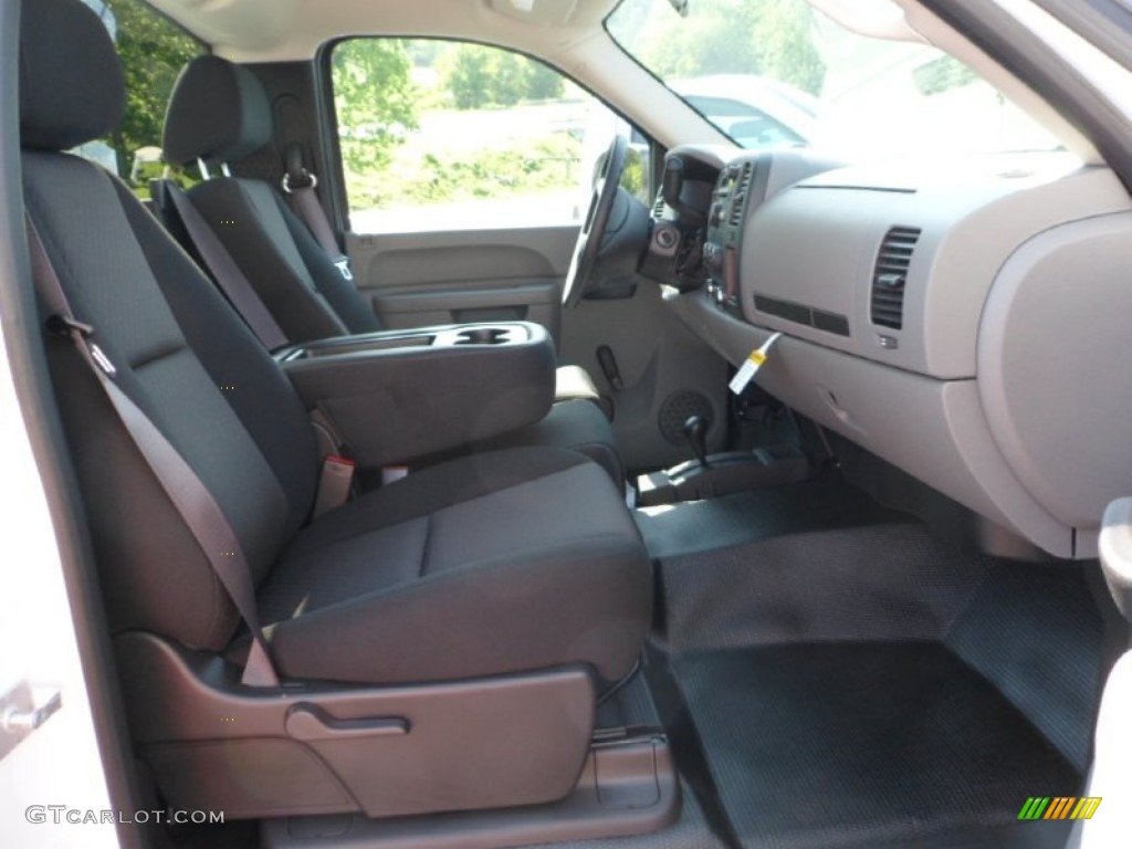 2012 Silverado 1500 LS Regular Cab 4x4 - Summit White / Dark Titanium photo #23