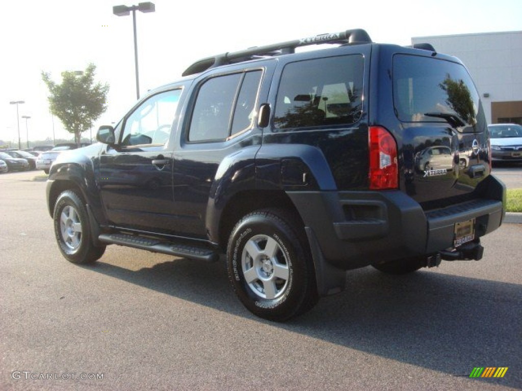 2007 Xterra X 4x4 - Midnight Blue Metallic / Graphite photo #3