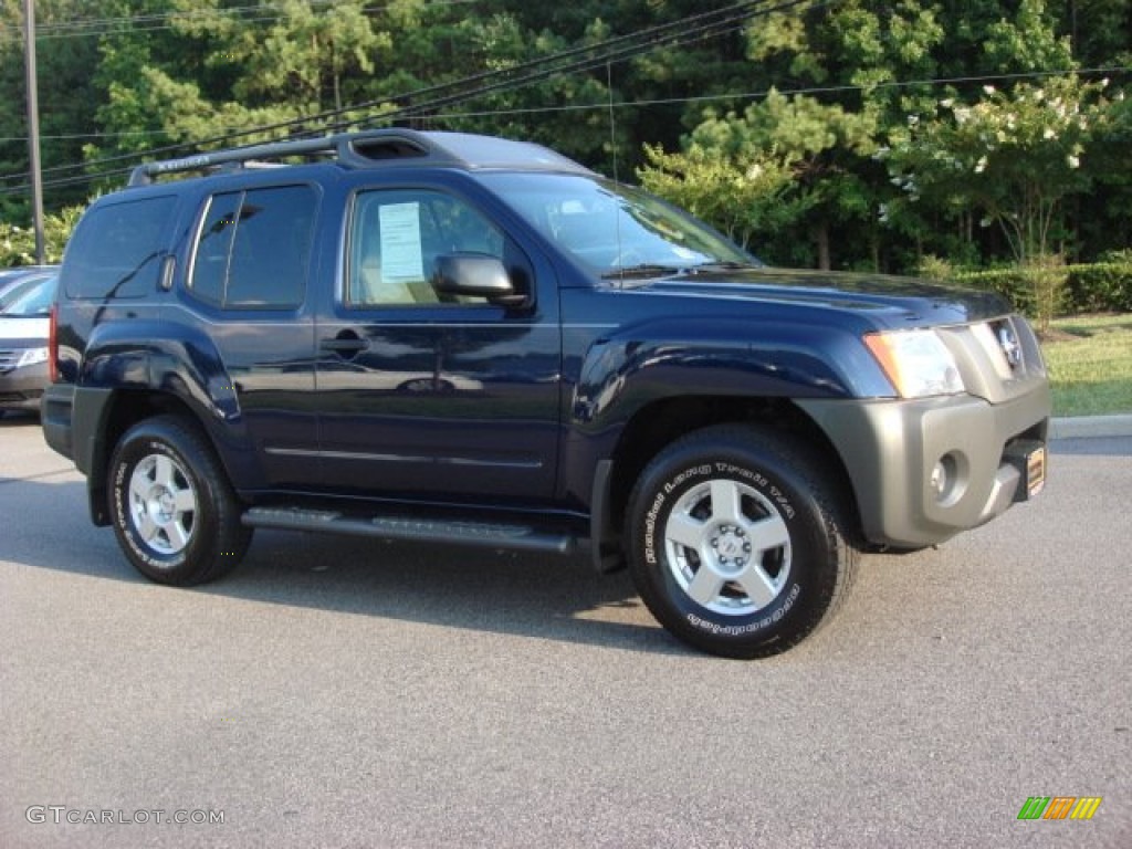 2007 Xterra X 4x4 - Midnight Blue Metallic / Graphite photo #5