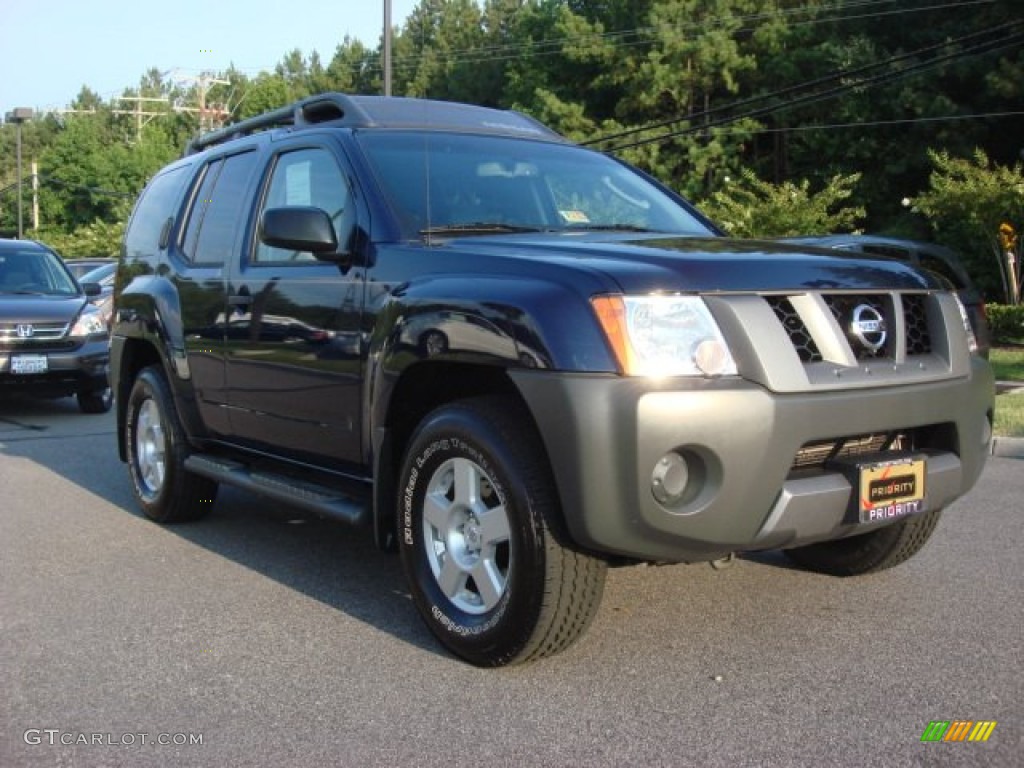 2007 Xterra X 4x4 - Midnight Blue Metallic / Graphite photo #6