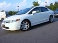 Taffeta White - Civic LX Sedan Photo No. 2