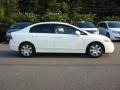 Taffeta White - Civic LX Sedan Photo No. 5