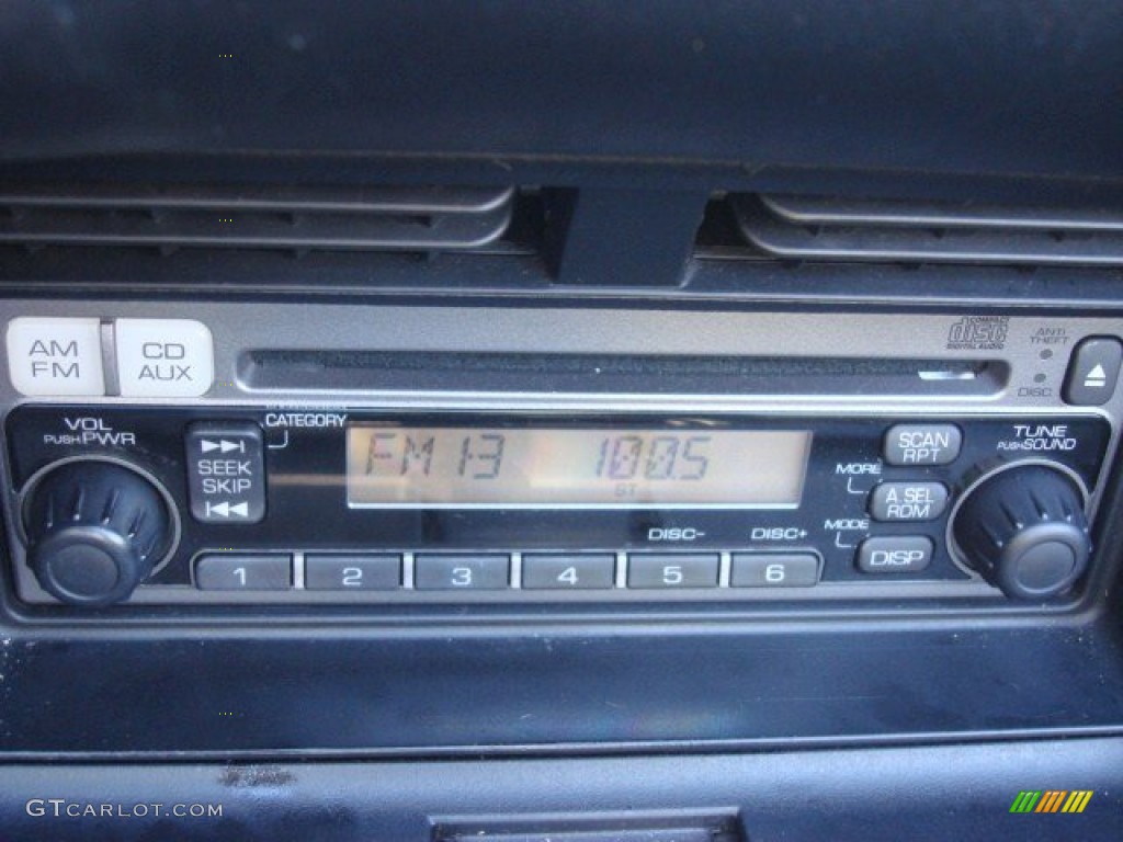 2005 Honda S2000 Roadster Audio System Photos