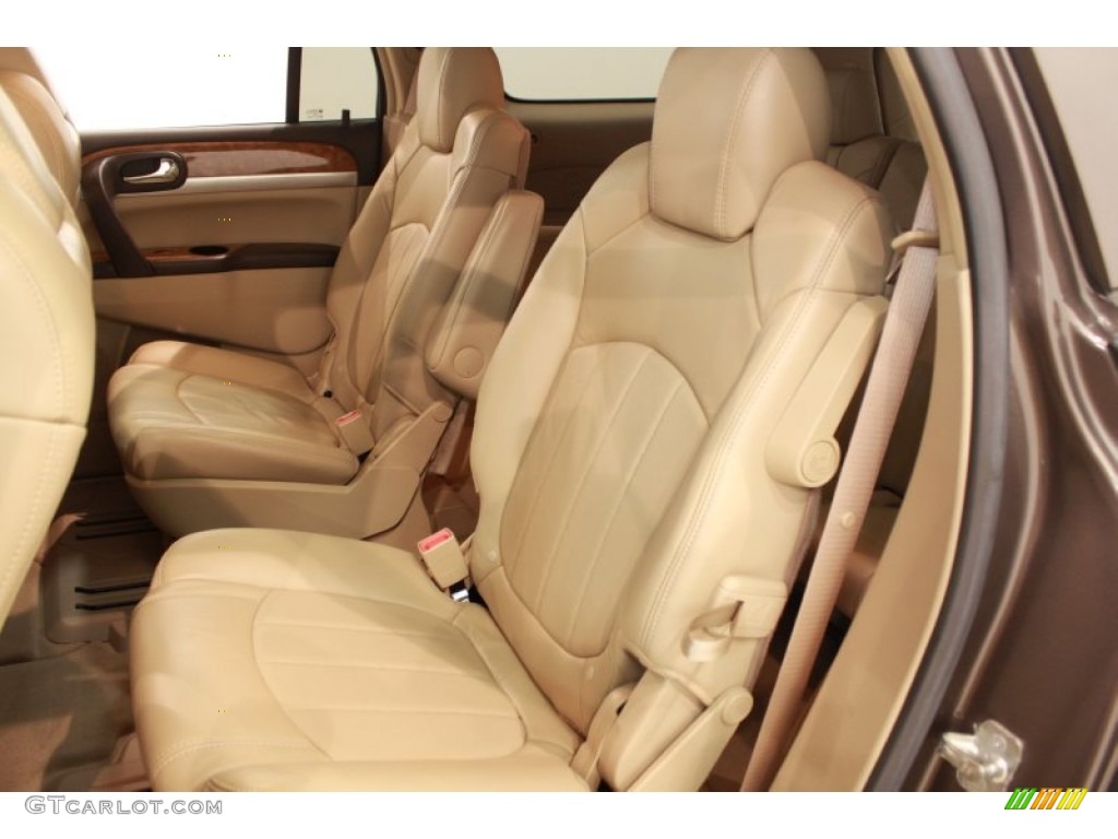 2010 Enclave CXL AWD - Cocoa Metallic / Cashmere/Cocoa photo #16