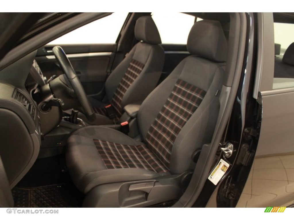 Interlagos Black Cloth Interior 2009 Volkswagen GLI Sedan Photo #68148935