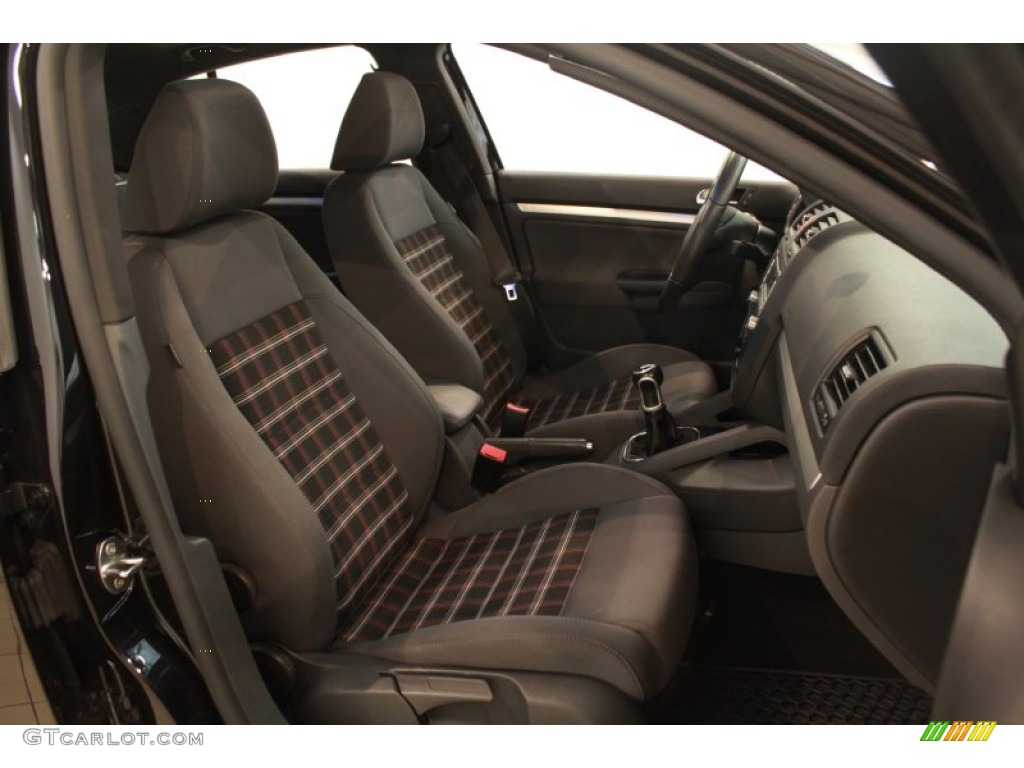Interlagos Black Cloth Interior 2009 Volkswagen GLI Sedan Photo #68148959
