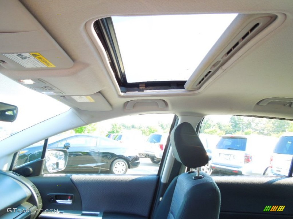 2007 MAZDA5 Touring - Galaxy Gray Mica / Black photo #14