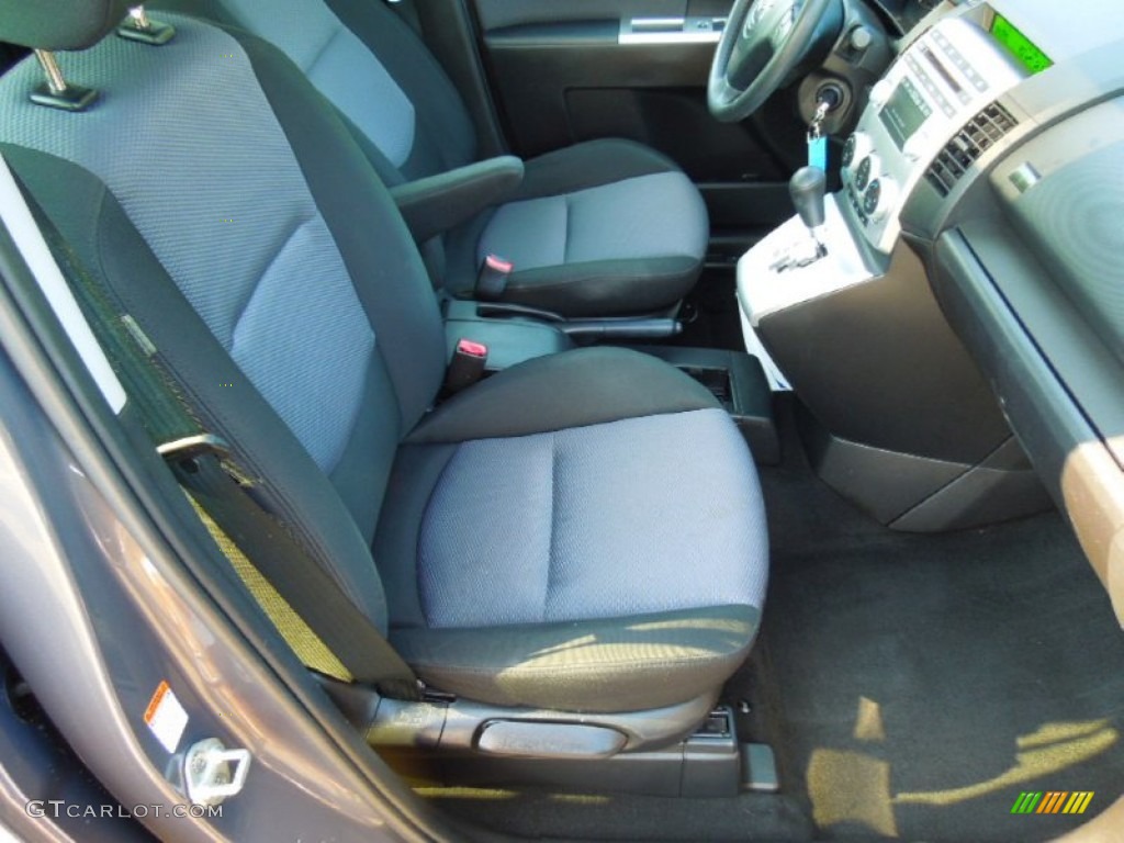 2007 MAZDA5 Touring - Galaxy Gray Mica / Black photo #22
