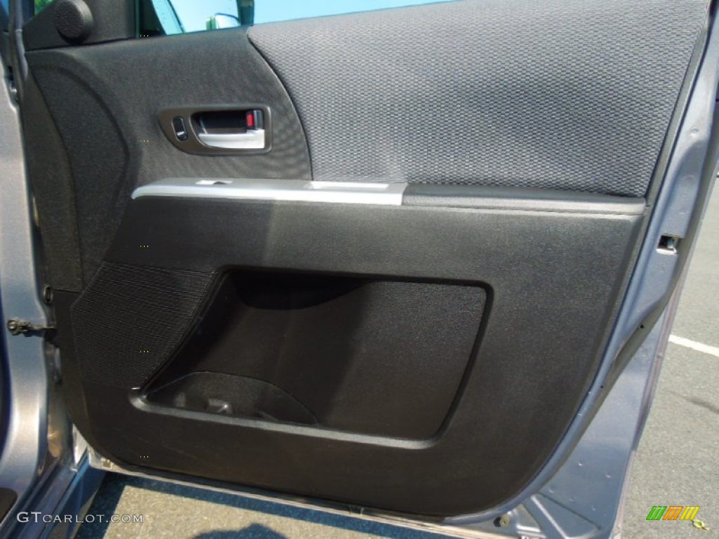 2007 MAZDA5 Touring - Galaxy Gray Mica / Black photo #24
