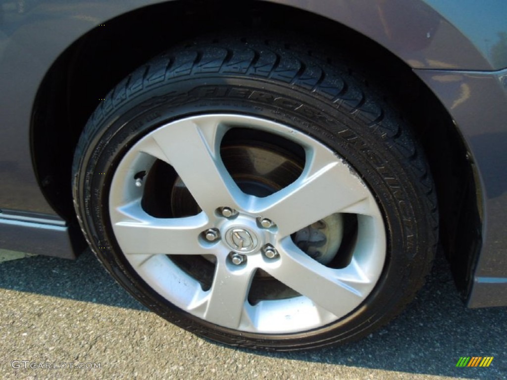 2007 MAZDA5 Touring - Galaxy Gray Mica / Black photo #25