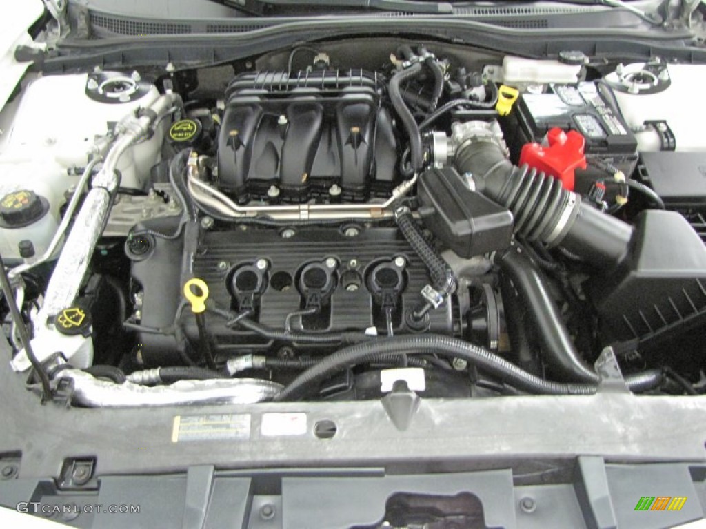 2011 Fusion SEL V6 - White Suede / Medium Light Stone photo #8