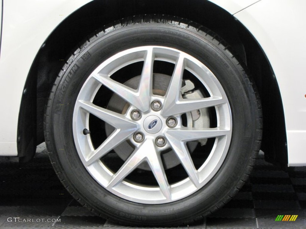 2011 Fusion SEL V6 - White Suede / Medium Light Stone photo #32