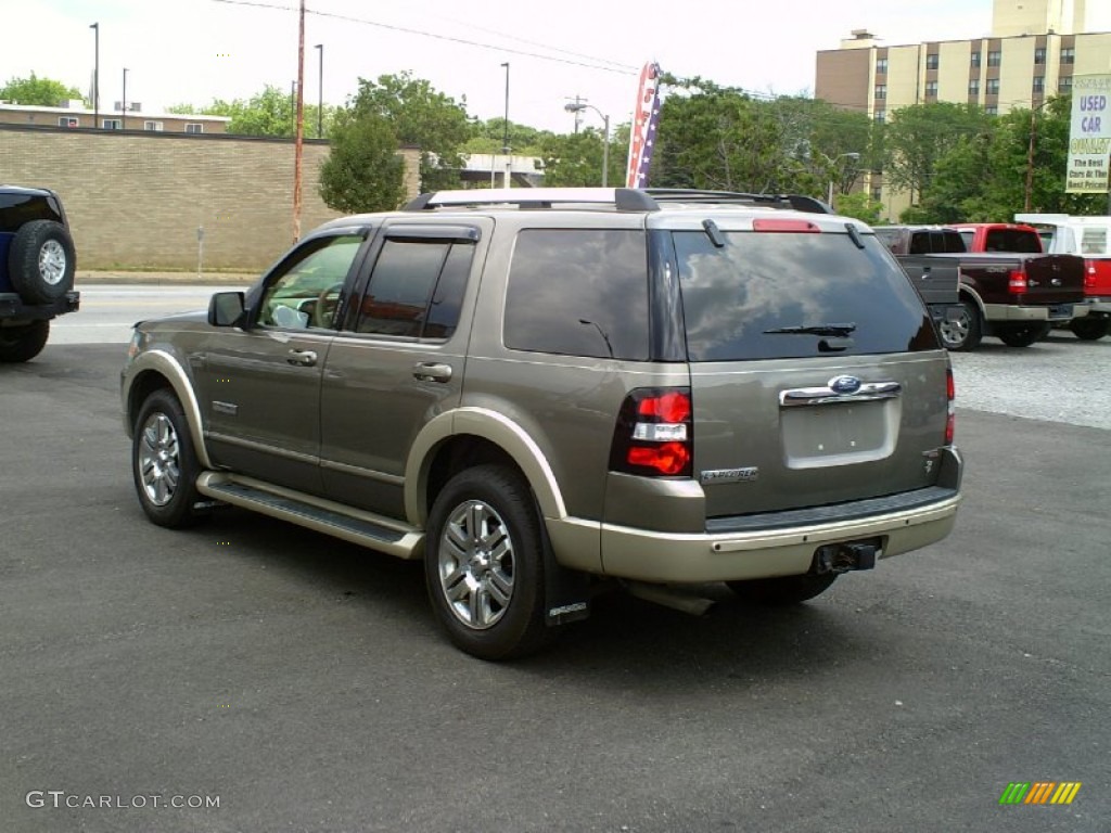 2006 Explorer Eddie Bauer 4x4 - Mineral Grey Metallic / Camel/Stone photo #6