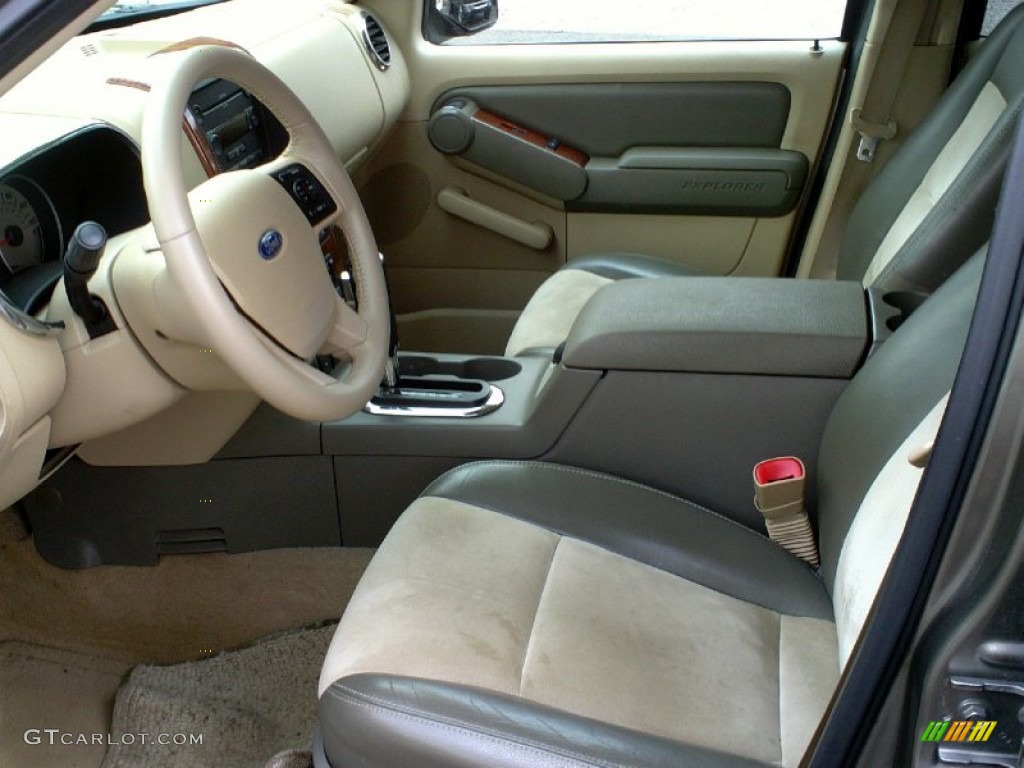 Camel/Stone Interior 2006 Ford Explorer Eddie Bauer 4x4 Photo #68153790