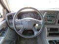 Gray/Dark Charcoal 2005 Chevrolet Suburban 1500 Z71 4x4 Steering Wheel