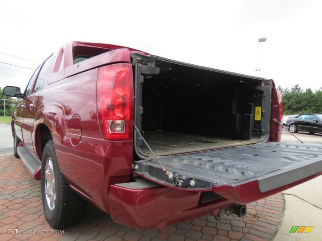 2004 Escalade EXT AWD - Red E / Shale photo #10