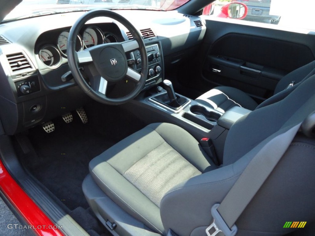 2010 Challenger R/T Classic - TorRed / Dark Slate Gray photo #9