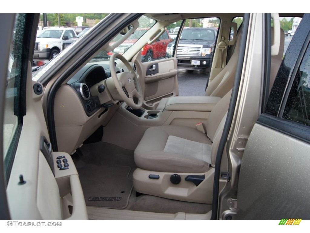2003 Expedition XLT 4x4 - Arizona Beige Metallic / Medium Parchment photo #8