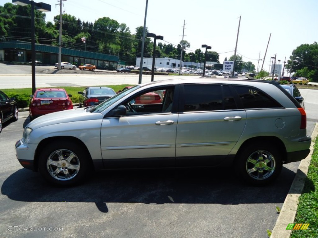 2004 Pacifica AWD - Bright Silver Metallic / Dark Slate Gray photo #8