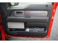 Raptor Black Leather/Cloth Door Panel Photo for 2012 Ford F150 #68156130