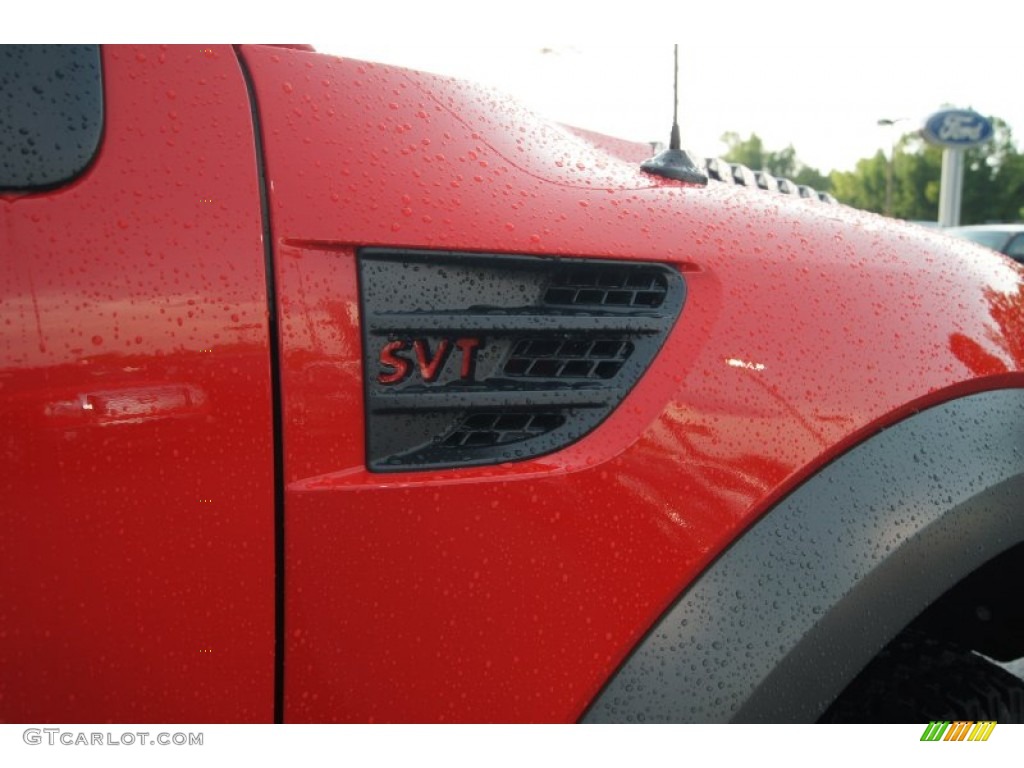 2012 F150 SVT Raptor SuperCrew 4x4 - Race Red / Raptor Black Leather/Cloth photo #16